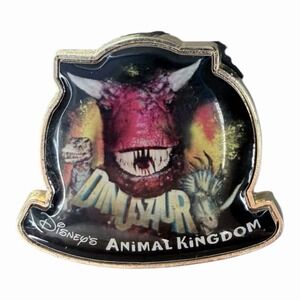 Rare Disney Animal Kingdom Dinosaur The Ride Attraction Disney Pin